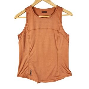 Janji Run All Day Tank Top Small Orange Sleeveless Athletic Performance